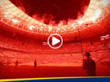 شاهد|| حفل افتتاح بطولة كأس آسيا بقطر يحمل رسائل لفلسطين