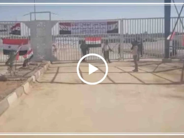 المشاهد الأولى من داخل معبر القائم الحدودي بين سوريا والعراق (فيديو + صور)