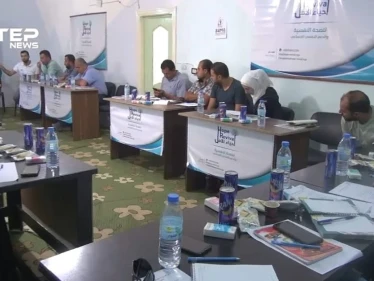 شاهد تنسيق الاستجابة الطارئة للنازحين في منطقة جسر الشغور بين العديد من المنظمات والهيئات