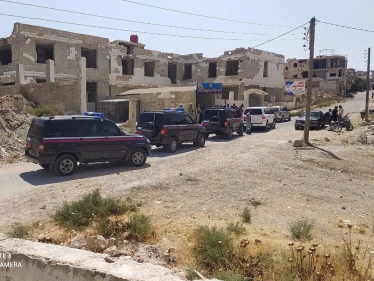 بالصور|| بدء تنفيذ اتفاق درعا البلد ودخول وفد روسي لتثبيت وقف إطلاق النار وترتيب باقي البنود