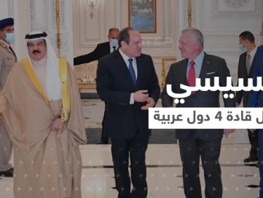 في لقاء خاص.. السيسي يستقبل قادة 4 دول عربية قبل قمة العلمين