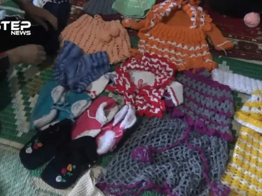 المنسوجات اليدوية في ديرالزور سلاح الأهالي في وجه البرد القارس