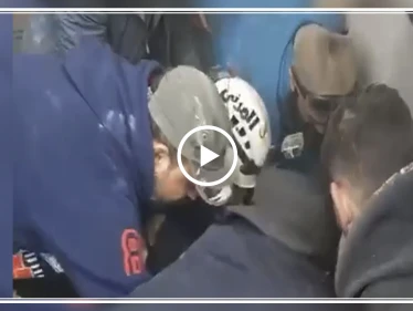 طيران الأسد وروسيا يستمر بحصد أرواح مدنيي أرياف إدلب.. والقصف يصل النقطة التركية بالصرمان(فيديو)