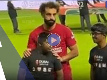 شاهد|| فيديو يوثق لحظات إنسانية لمحمد صلاح في كأس سوبر دبي يشعل وسائل التواصل
