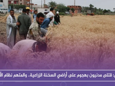 خاص: قتلى مدنيون بهجوم على أراضي السخنة الزراعية.. والمتهم نظام الأسد