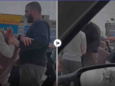 بالفيديو|| اندلاع شجار وتبادل للعنف بين مجموعة متسولين تونسيين وسوريين بمدينة سوسة
