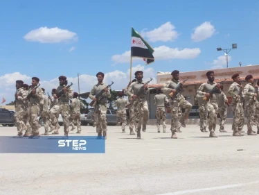 تخريج دورة للجيش الوطني في مدينة الباب شرق حلب - وكالة ستيب نيوز