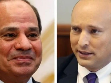الرئيس المصري عبد الفتاح السيسي يلتقي نفتالي بينيت رئيس الوزراء الإسرائيلي لبحث ملفات هامّة