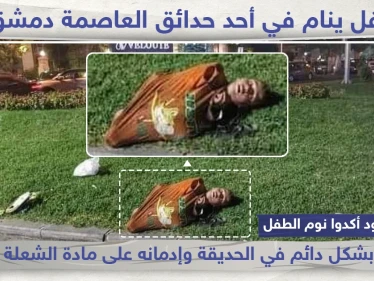 صورة من أحد حدائق العاصمة السورية دمشق ... التعليق لكم