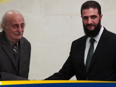 جنبلاط يصل دمشق ويلتقي الشرع.. والحناوي: موقف الدروز واحد