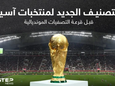 الاتحاد الدولي لكرة القدم "فيفا" يعلن عن تصنيف المنتخبات الذي سيتم الاعتماد عليه رسمياً خلال مراسم قرعة الدور النهائي لتصفيات مونديال 2022 لكرة القدم