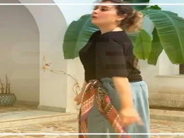 من داخل الحجر المنزلي.. رقص عائشة بن أحمد يشعل مواقع التواصل الاجتماعي (فيديو)