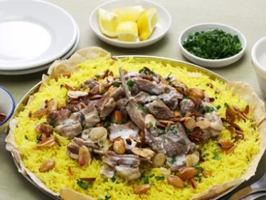 طريقة عمل المنسف الاردني بالدجاج