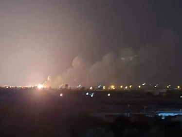 بالفيديو|| قصف جوي إسرائيلي يطال مواقعاً هامة للنظام السوري والميليشيات الإيرانية جنوب حلب