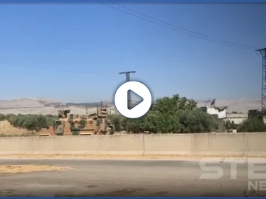 بالفيديو|| أول دورية تركية روسية مشتركة تصل مناطق سيطرة النظام السوري في ريف اللاذقية