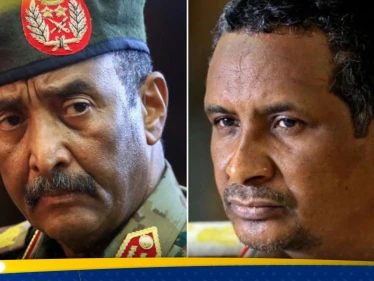 للمرة الأولى منذ بدء الحرب في السودان.. البرهان وحميدتي يعقدان لقاءً وجهاً لوجه