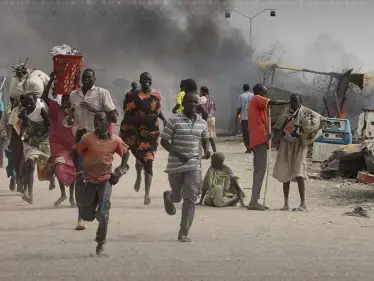 ضحايا بقصف لـ الجيش السوداني على مخيم نازحين في دارفور - وكالة ستيب نيوز