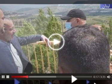 وزير الخارجية الإيراني يلتقي حسن نصرالله بلبنان.. ويقف عند أقرب نقطة حدودية مع إسرائيل (فيديو)