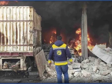 بالفيديو|| انفجار يهز مدينة الباب شرقي حلب والتحقيقات جارية .. والنظام والروس يتناوبون على قصف جبل الزاوية