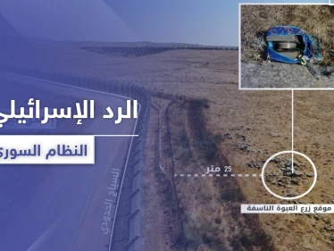 الطائرات الإسرائيلية تستهدف مواقع للنظام السوري في القنيطرة ومصدر يكشف تفاصيل عملية زرع العبوات (صور)