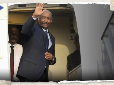 البرهان يتوجه لدولة عربية في ثالث زيارة خارجية منذ بدء الحرب في السودان (فيديو)