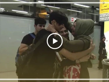 مشهد مؤثر.. أم سورية تلتقي بأولادها بعد تسع سنوات من الفراق