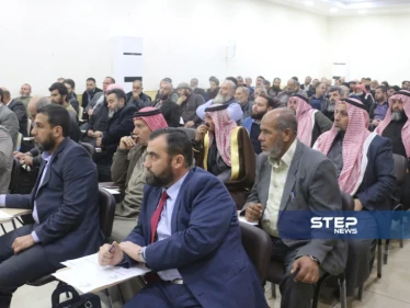 الجلسة الأولى لمجلس الشورى في معبر باب الهوى الحدودي