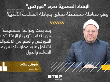 دار الإفتاء المصرية تحرم التعامل بالفوركس