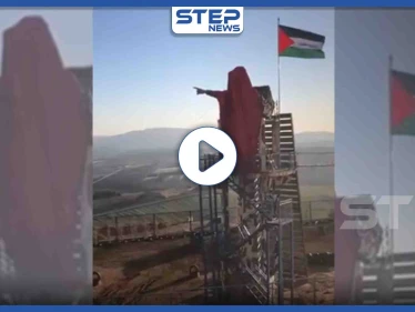 حزب الله يهدد إسرائيل بتمثالٍ لـ"سليماني" يشير إلى فلسطين (فيديو)