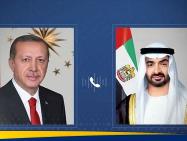 اتصال هاتفي يجمع رئيس الإمارات ونظيره التركي.. وبيان يكشف ما دار بينهما