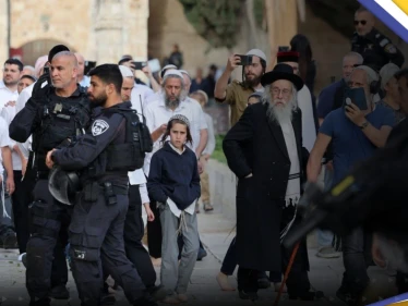 بالفيديو|| مئات المستوطنين يقتحمون المسجد الأقصى ويؤدون "طقوس تلمودية" تحت أنظار رئيس الشاباك