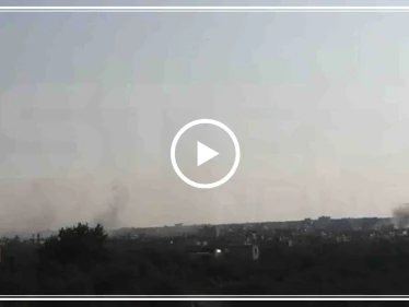 شاهد القصف المدفعي على قرى وبلدات ريف إدلب الجنوبي