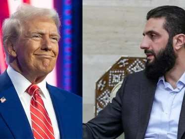 بدء لقاء ترامب وأحمد الشرع في السعودية