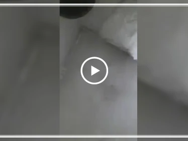 فيديو صادم لعائلة تنتظر سقوط صاروخ على منزلها بريف إدلب!!
