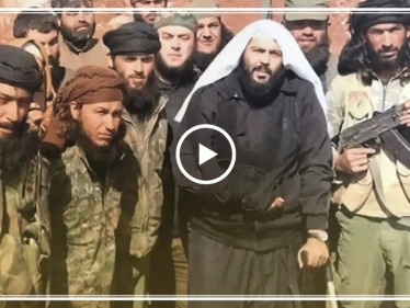 غارات روسية تستهدف المحيسني ومجموعة من رفاقه على إحدى جبهات الشمال السوري (فيديو)