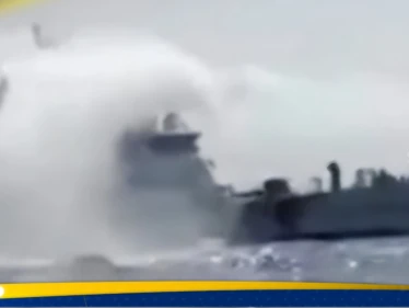 بالفيديو|| شاهد ما فعلته سفن صينية بصيادين فليبينيين في البحر - وكالة ستيب نيوز