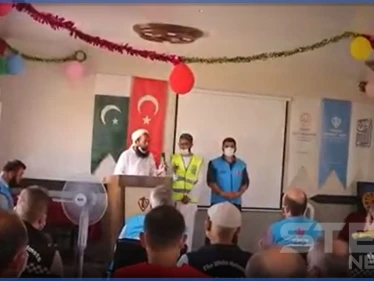 منظمات إغاثية تفتتح قرية "بيت السلام" للنازحين بريف ادلب