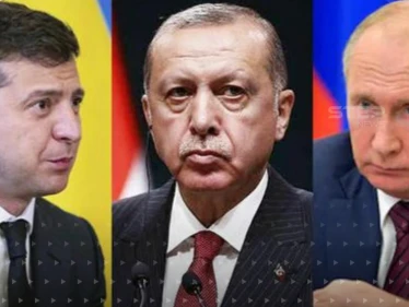 أردوغان يتصل بزيلينسكي وبوتين والقوات الروسية تواصل الانسحاب من محيط كييف