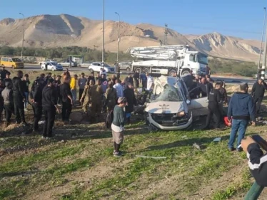 فلسطين.. حادث مروري خطير قرب أريحا يخلّف قتلى وجرحى (صور)