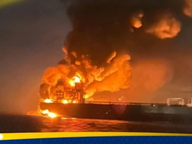 اندلاع حرائق في ناقلتي نفط بالبحر الأسود قبالة السواحل التركية وإجلاء طاقميهما - وكالة ستيب نيوز