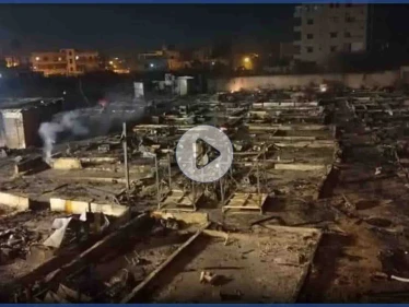 بالفيديو|| اعتداء عنصري جديد.. لبنانيون يحرقون مخيم المنية للاجئين السوريين في لبنان والسعودية تتدخل