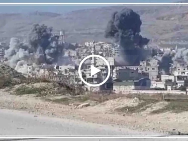 شاهد بالفيديو|| بعد غياب الطيران السوري عن سماء إدلب لأكثر من 55 يومًا.. هكذا عاد لقصفه مجددًا