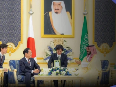 جلسة مباحثات بين بن سلمان ورئيس وزراء اليابان في جدة.. 26 اتفاقية على الطاولة المستديرة