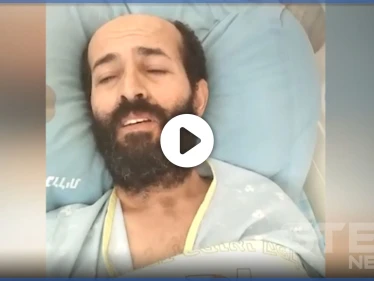 بالفيديو || أسير فلسطيني يوجه رسالة إلى النظام السوري وهو مضرب عن الطعام