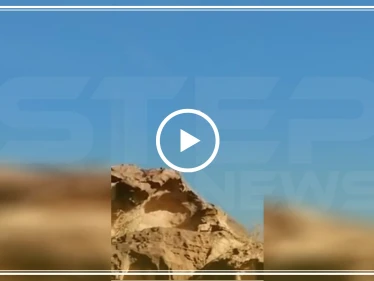 بالفيديو|| الحوثيين يسقطون طائرة مروحية للتحالف العربي
