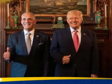 ترامب يتحدث عن اجتماع 