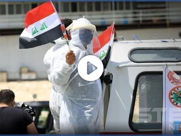 بالفيديو|| بصوتٍ عذب.. ممرض عراقي يعطي جرعة أمل ويغني لمصابي كورونا بطريقة مميزة