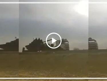 شاهد بالفيديو كيف استقبل أهالي مدينة الطبقة قوات النظام السوري