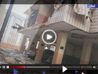 بالفيديو || انفجار ضخم يدمّر شقة سكنية في الضاحية الجنوبية لبيروت