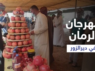 شاهد || جانب من فعاليات مهرجان الرمان ببلدة السوسة شرقي دير الزور
